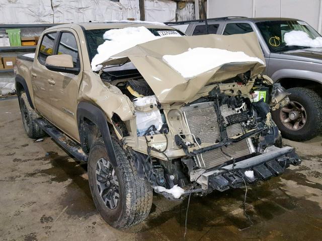 3TMCZ5AN3GM030868 - 2016 TOYOTA TACOMA DOU BROWN photo 1