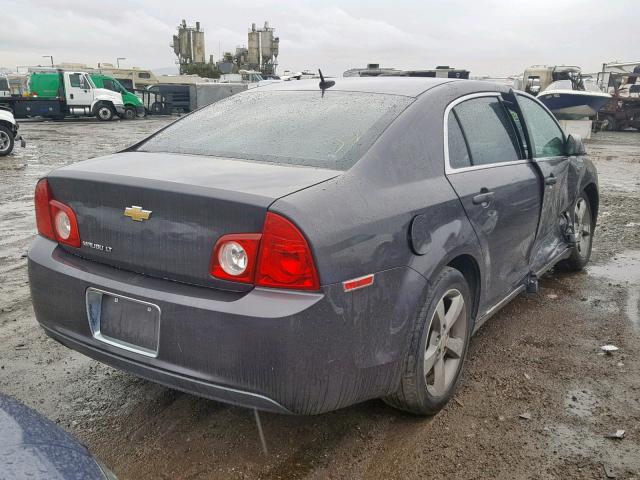 1G1ZC5E12BF173315 - 2011 CHEVROLET MALIBU 1LT GRAY photo 4