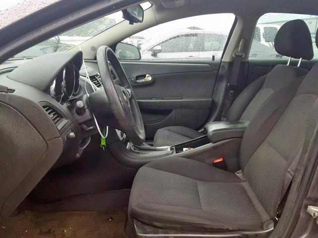 1G1ZC5E12BF173315 - 2011 CHEVROLET MALIBU 1LT GRAY photo 5