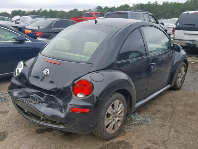 3VWPW31C38M518262 - 2008 VOLKSWAGEN NEW BEETLE BLACK photo 4