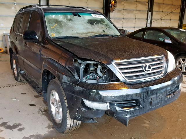 JTJBT20X340041959 - 2004 LEXUS GX 470 BLACK photo 1