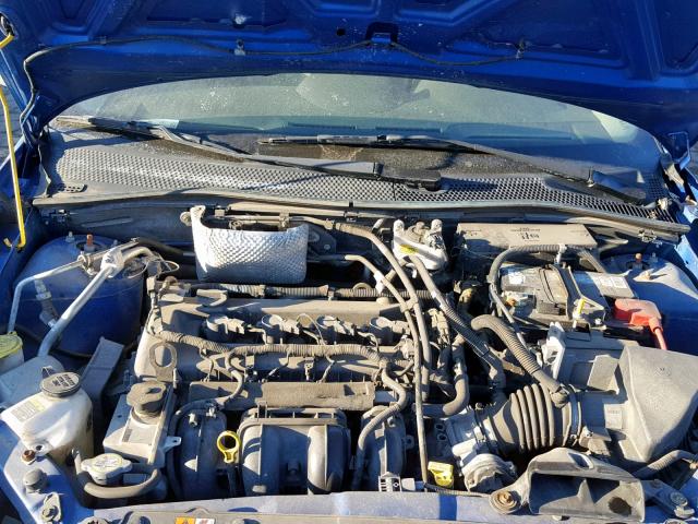 1FAHP3FNXBW136399 - 2011 FORD FOCUS SE Көк фото 7