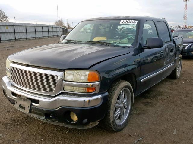 2GTEC13T351162130 - 2005 GMC NEW SIERRA GRAY photo 2