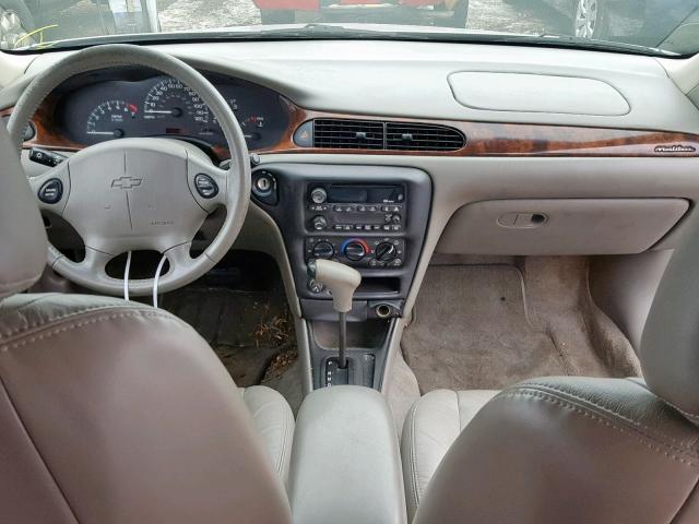 1G1NE52J82M539478 - 2002 CHEVROLET MALIBU LS SILVER photo 9