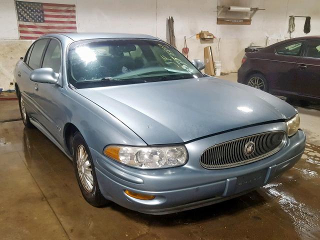 1G4HP52K034204008 - 2003 BUICK LESABRE CU BLUE photo 1