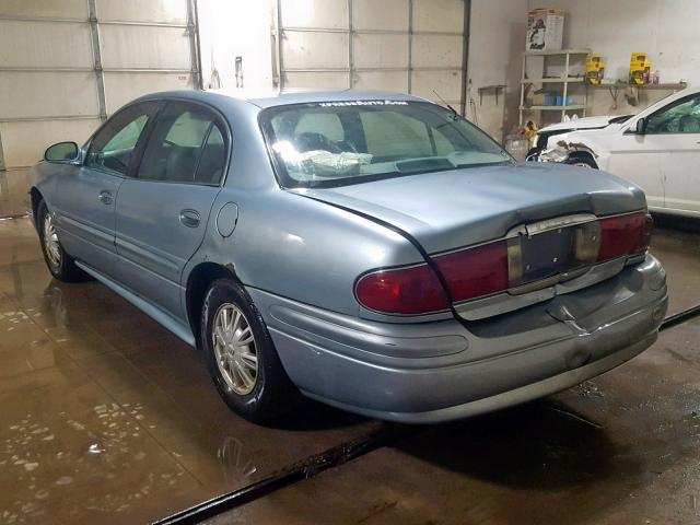 1G4HP52K034204008 - 2003 BUICK LESABRE CU BLUE photo 3