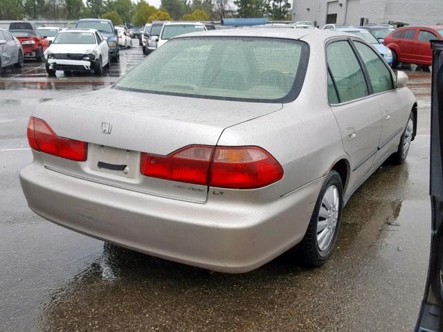 JHMCG6651XC027505 - 1999 HONDA ACCORD LX TAN photo 4