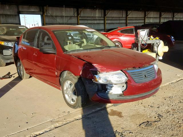 1G8AJ55F27Z148453 - 2007 SATURN ION LEVEL MAROON photo 1