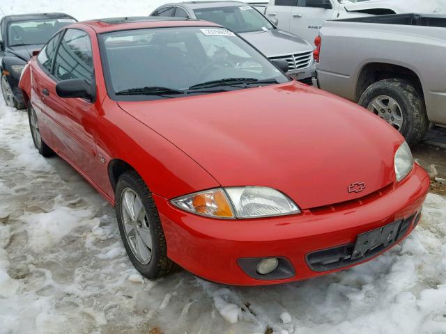 1G1JF12TX17343772 - 2001 CHEVROLET CAVALIER Z RED photo 1