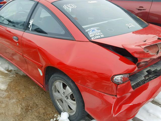 1G1JF12TX17343772 - 2001 CHEVROLET CAVALIER Z RED photo 10