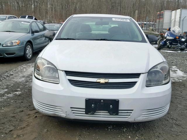 1G1AS58H097269750 - 2009 CHEVROLET COBALT LS WHITE photo 9