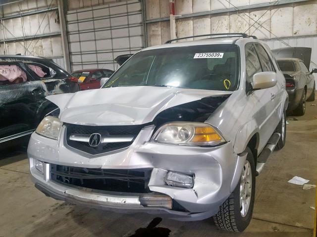 2HNYD18864H523719 - 2004 ACURA MDX TOURIN SILVER photo 2