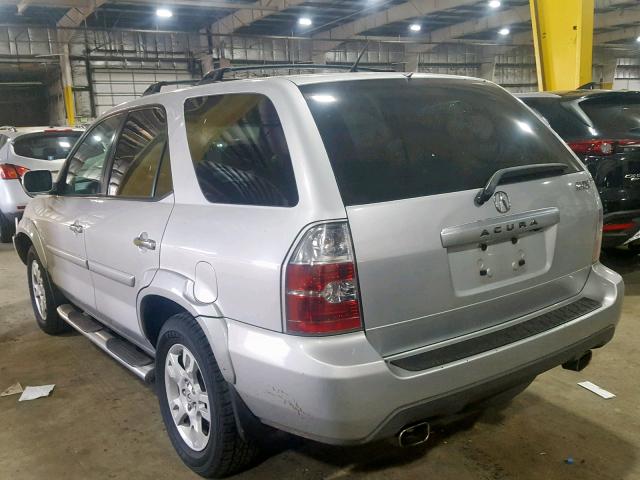 2HNYD18864H523719 - 2004 ACURA MDX TOURIN SILVER photo 3