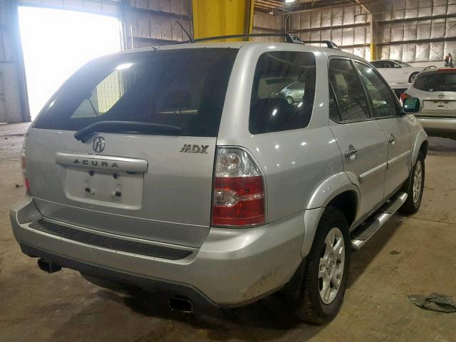 2HNYD18864H523719 - 2004 ACURA MDX TOURIN SILVER photo 4