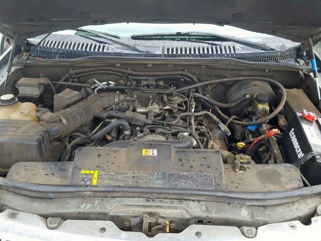 4M2ZU86W92ZJ28638 - 2002 MERCURY MOUNTAINEE GREEN photo 7