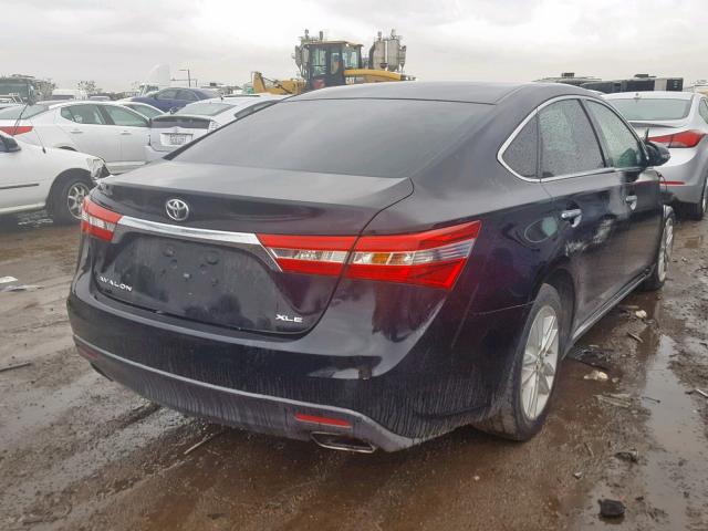 4T1BK1EB6EU092990 - 2014 TOYOTA AVALON BAS BLACK photo 4