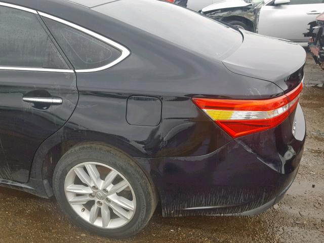 4T1BK1EB6EU092990 - 2014 TOYOTA AVALON BAS BLACK photo 9