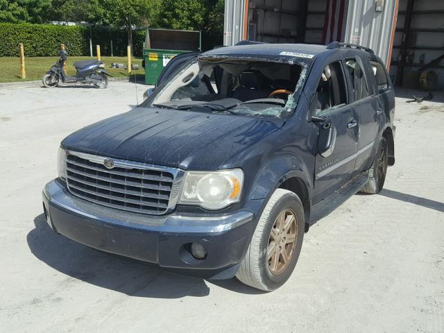 1A8HW58217F529753 - 2007 CHRYSLER ASPEN LIMI BLUE photo 2