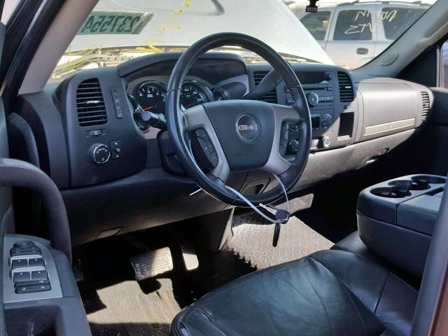 2GTEC130581175424 - 2008 GMC SIERRA C15 BLUE photo 9