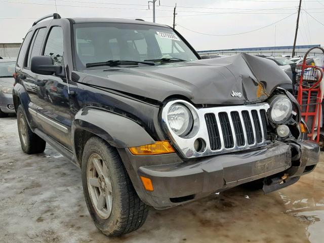 1J4GL58KX5W596306 - 2005 JEEP LIBERTY LI BROWN photo 1