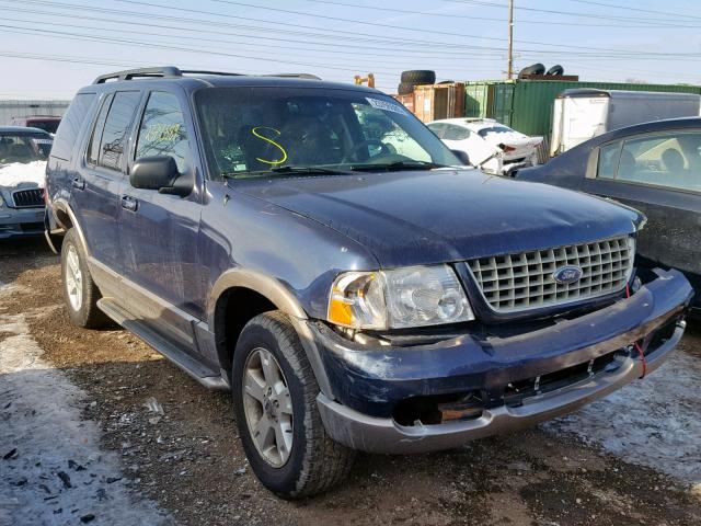 1FMZU74E33UB99709 - 2003 FORD EXPLORER E BLUE photo 1