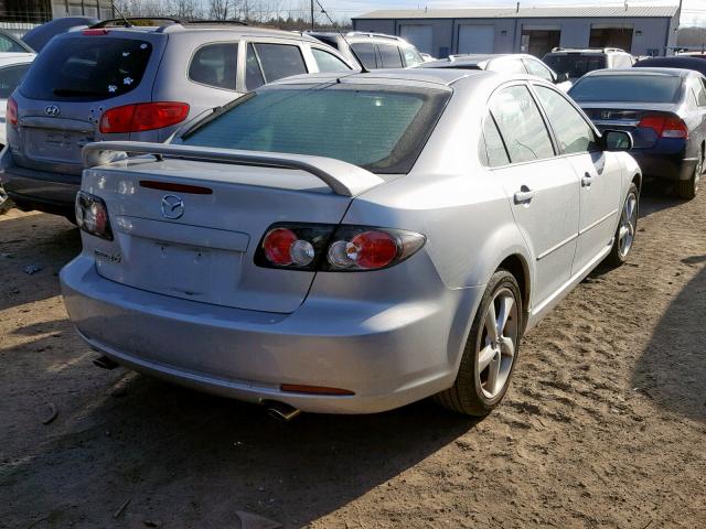 1YVHP84C075M08054 - 2007 MAZDA 6 I SILVER photo 4