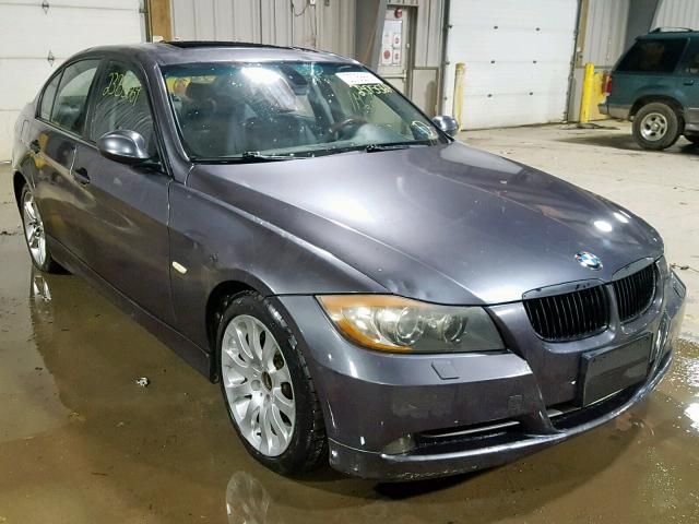 WBAVD33506KV67273 - 2006 BMW 330 XI CHARCOAL photo 1