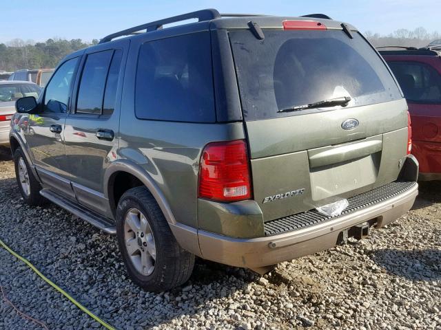 1FMDU64W23UB08488 - 2003 FORD EXPLORER E GREEN photo 3