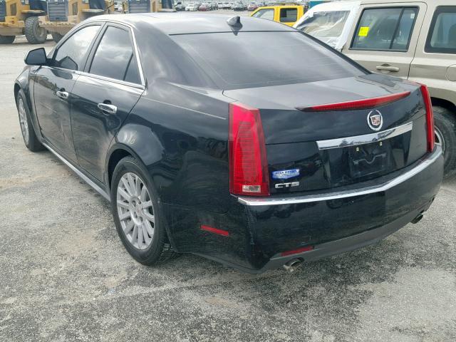 1G6DE5EG0A0104952 - 2010 CADILLAC CTS LUXURY BLACK photo 3