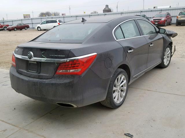 1G4GB5G34EF168083 - 2014 BUICK LACROSSE BROWN photo 4