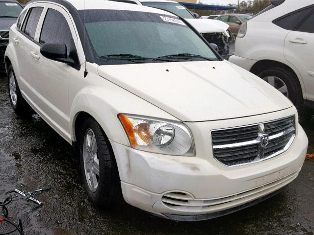 1B3HB48A39D180681 - 2009 DODGE CALIBER SX WHITE photo 1