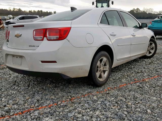 1G11A5SL0FF280958 - 2015 CHEVROLET MALIBU LS WHITE photo 4