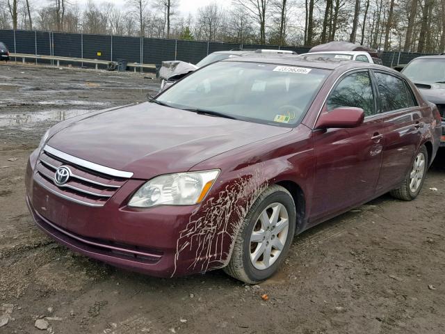 4T1BK36B46U124816 - 2006 TOYOTA AVALON XL/ BURGUNDY photo 2