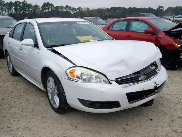 2G1WC5EMXA1204944 - 2010 CHEVROLET IMPALA LTZ WHITE photo 1