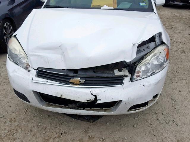 2G1WC5EMXA1204944 - 2010 CHEVROLET IMPALA LTZ WHITE photo 9