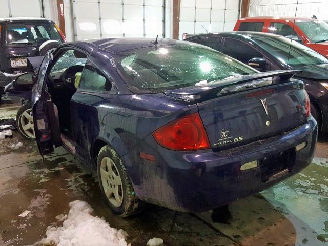 1G2AS18H697280272 - 2009 PONTIAC G5 BLUE photo 3