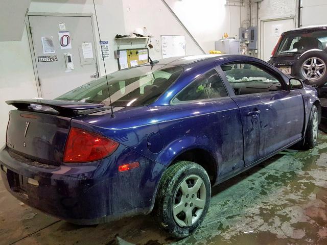 1G2AS18H697280272 - 2009 PONTIAC G5 BLUE photo 4