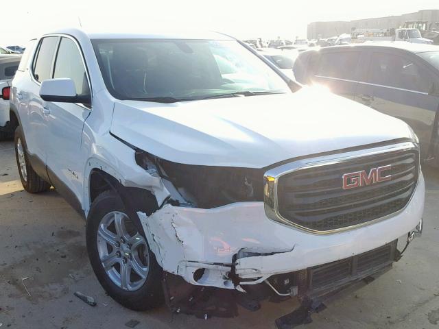 1GKKNKLA0JZ228947 - 2018 GMC ACADIA SLE WHITE photo 1