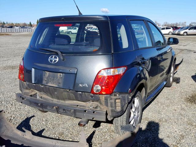 JTKKT624860159997 - 2006 TOYOTA SCION XA 灰色 照片 4