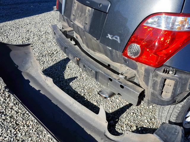 JTKKT624860159997 - 2006 TOYOTA SCION XA 灰色 照片 9