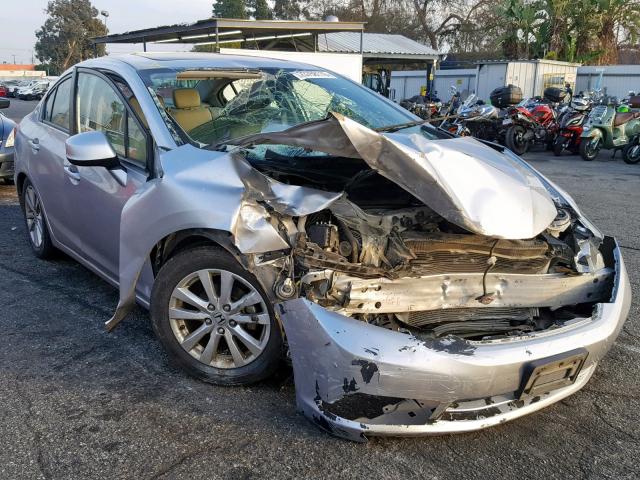 19XFB2F96CE322854 - 2012 HONDA CIVIC EXL 银色 照片 1