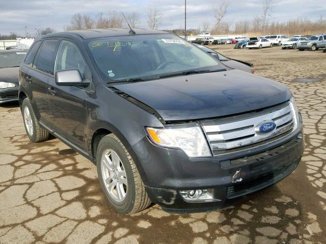 2FMDK38C37BB29060 - 2007 FORD EDGE SEL GRAY photo 1