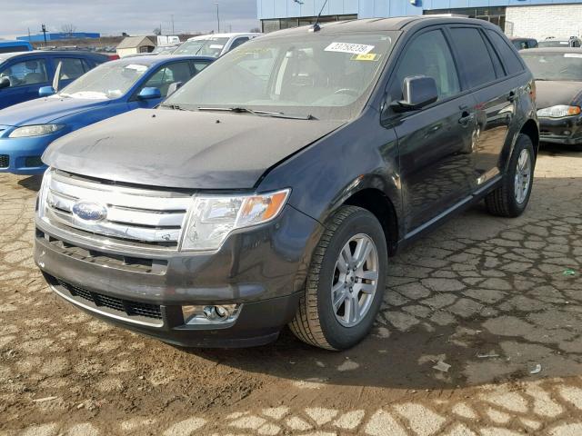 2FMDK38C37BB29060 - 2007 FORD EDGE SEL GRAY photo 2