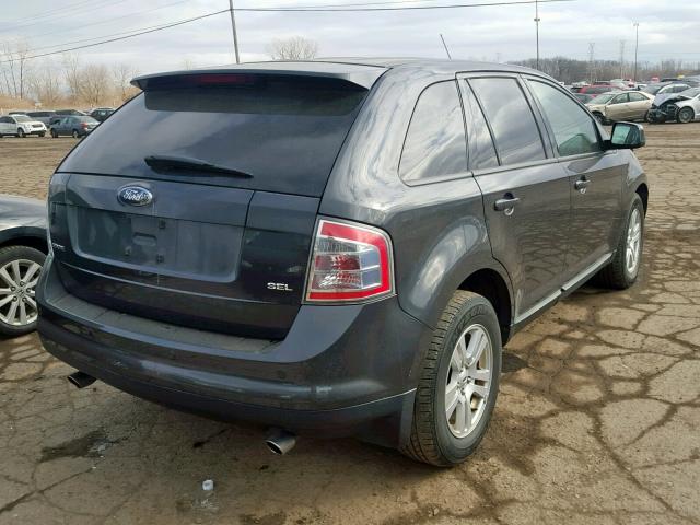 2FMDK38C37BB29060 - 2007 FORD EDGE SEL GRAY photo 4