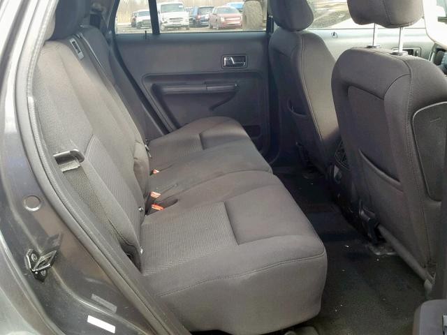 2FMDK38C37BB29060 - 2007 FORD EDGE SEL GRAY photo 6