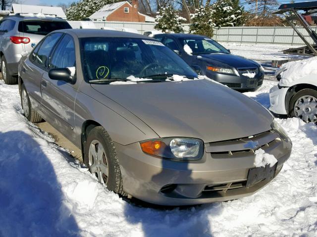 1G1JF52F047174108 - 2004 CHEVROLET CAVALIER L BEIGE photo 1