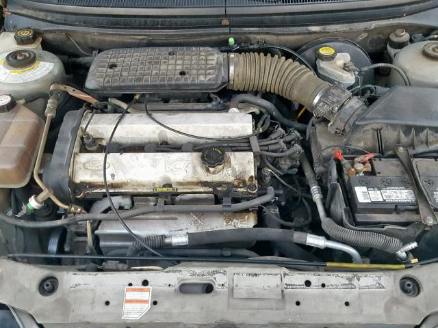 1FAFP6635XK122075 - 1999 FORD CONTOUR SE GRAY photo 7