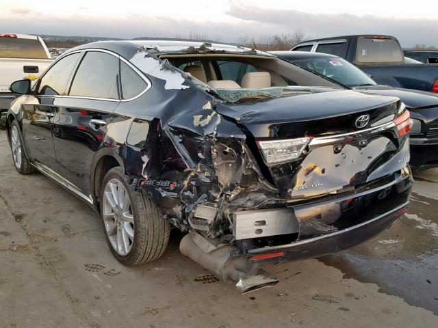 4T1BK1EB6DU033291 - 2013 TOYOTA AVALON BAS BLACK photo 3