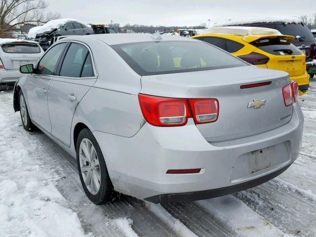 1G11E5SA7DF334210 - 2013 CHEVROLET MALIBU 2LT SILVER photo 3