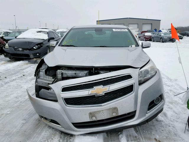 1G11E5SA7DF334210 - 2013 CHEVROLET MALIBU 2LT SILVER photo 9